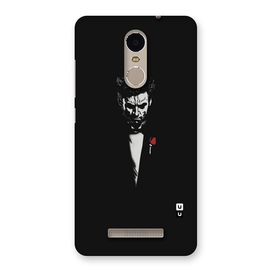 Rose Man Back Case for Xiaomi Redmi Note 3