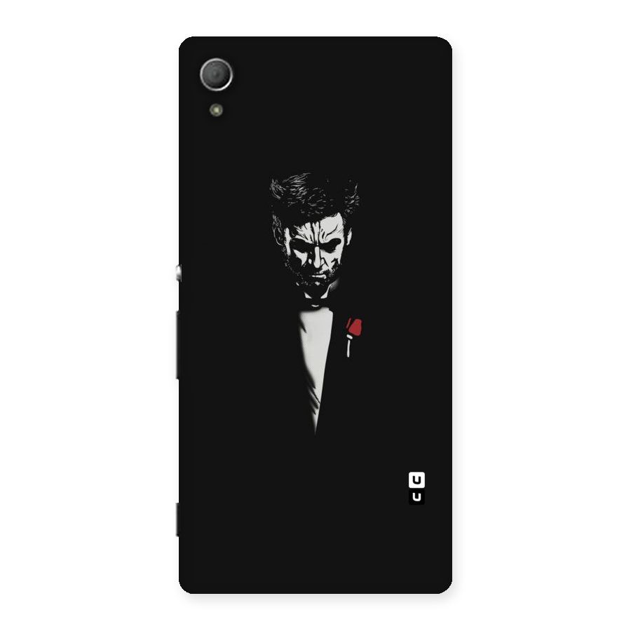 Rose Man Back Case for Xperia Z3 Plus
