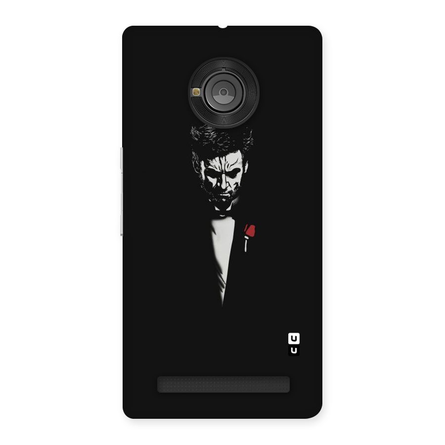 Rose Man Back Case for Yu Yunique