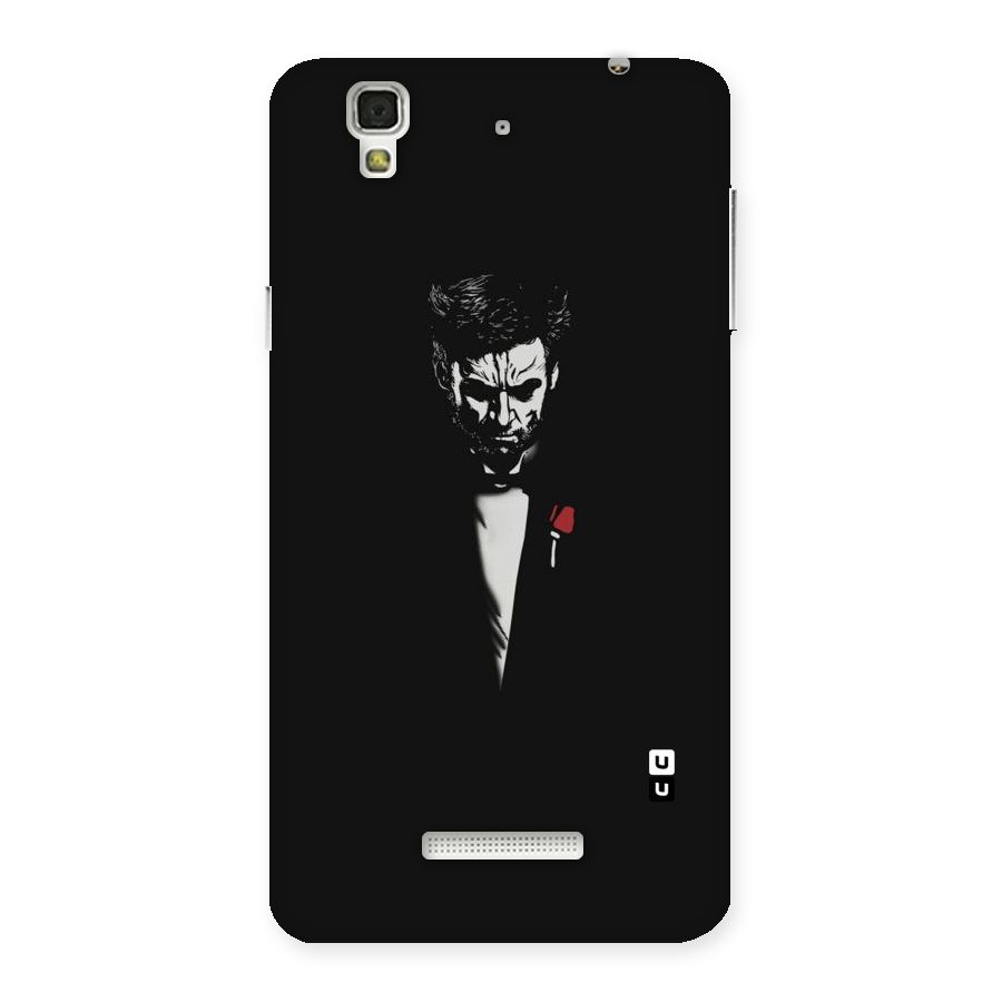 Rose Man Back Case for Yu Yureka