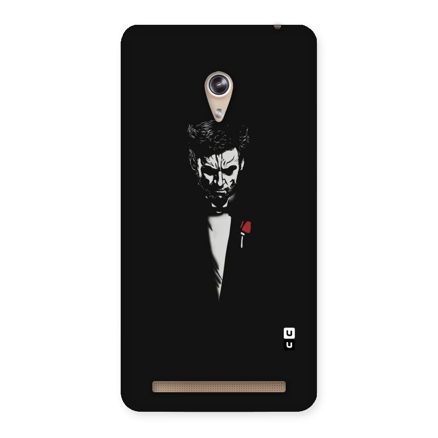 Rose Man Back Case for Zenfone 6