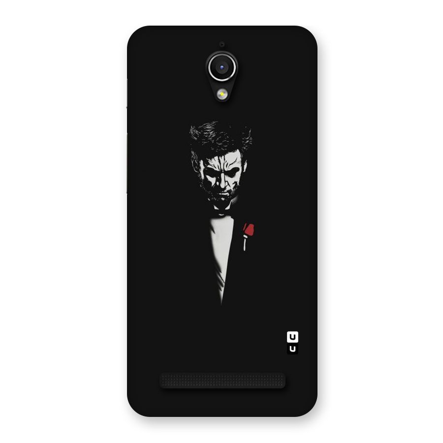 Rose Man Back Case for Zenfone Go