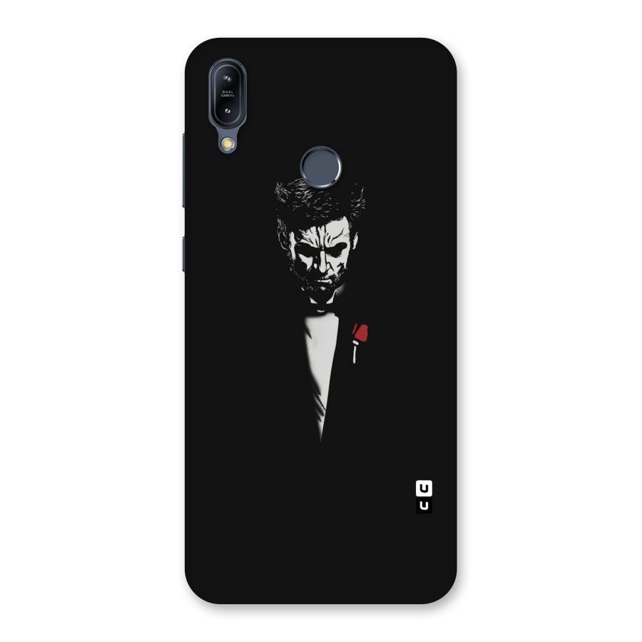 Rose Man Back Case for Zenfone Max M2