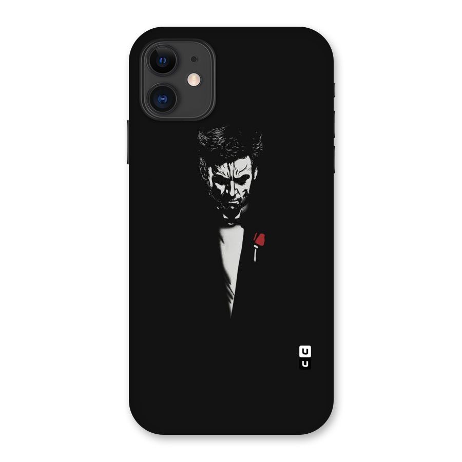 Rose Man Back Case for iPhone 11