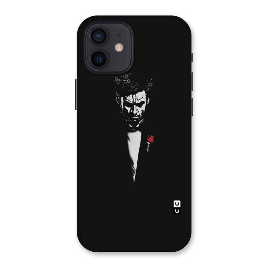 Rose Man Back Case for iPhone 12