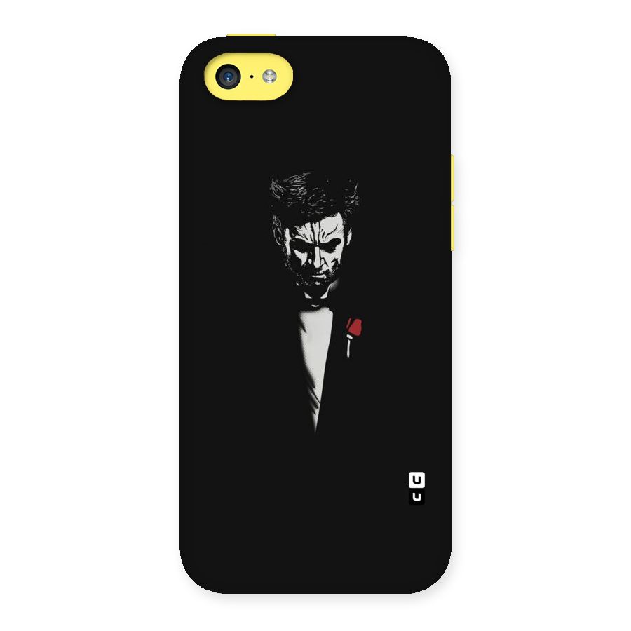 Rose Man Back Case for iPhone 5C
