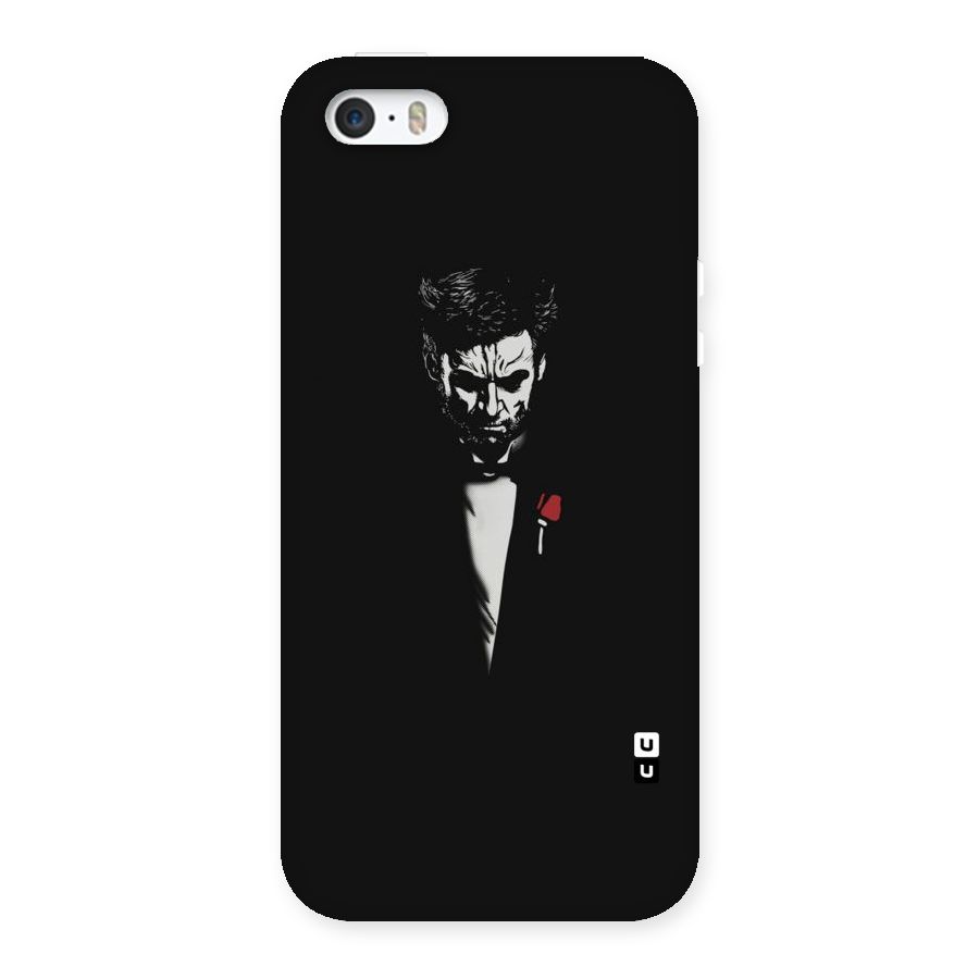 Rose Man Back Case for iPhone 5 5S