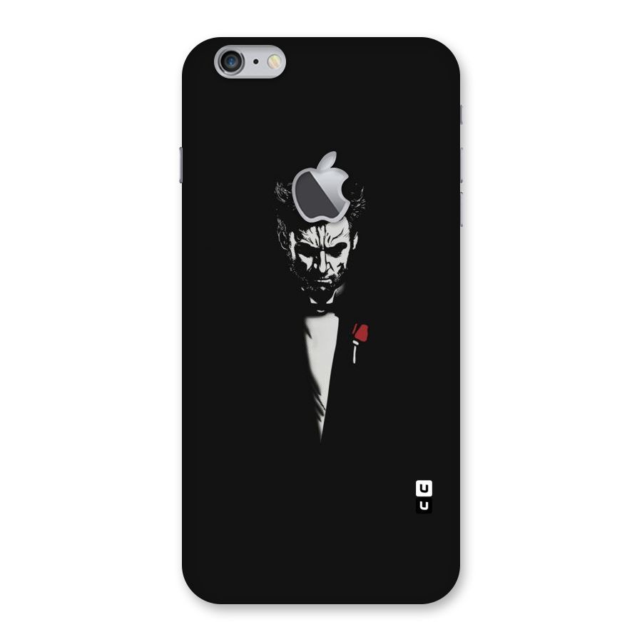 Rose Man Back Case for iPhone 6 Plus 6S Plus Logo Cut