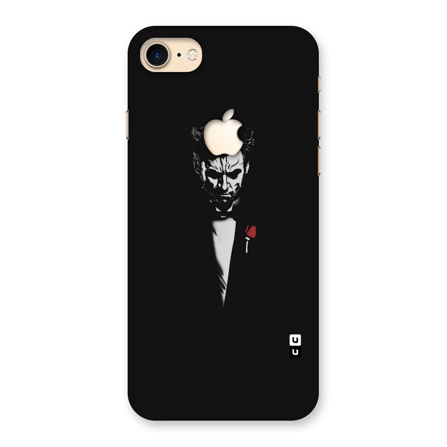 Rose Man Back Case for iPhone 7 Apple Cut
