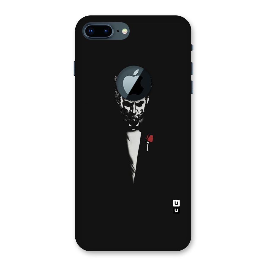 Rose Man Back Case for iPhone 7 Plus Logo Cut