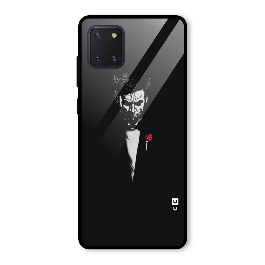 Rose Man Glass Back Case for Galaxy Note 10 Lite