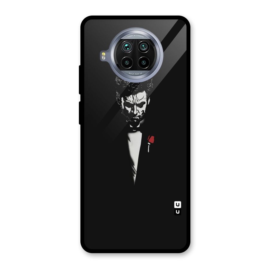 Rose Man Glass Back Case for Mi 10i
