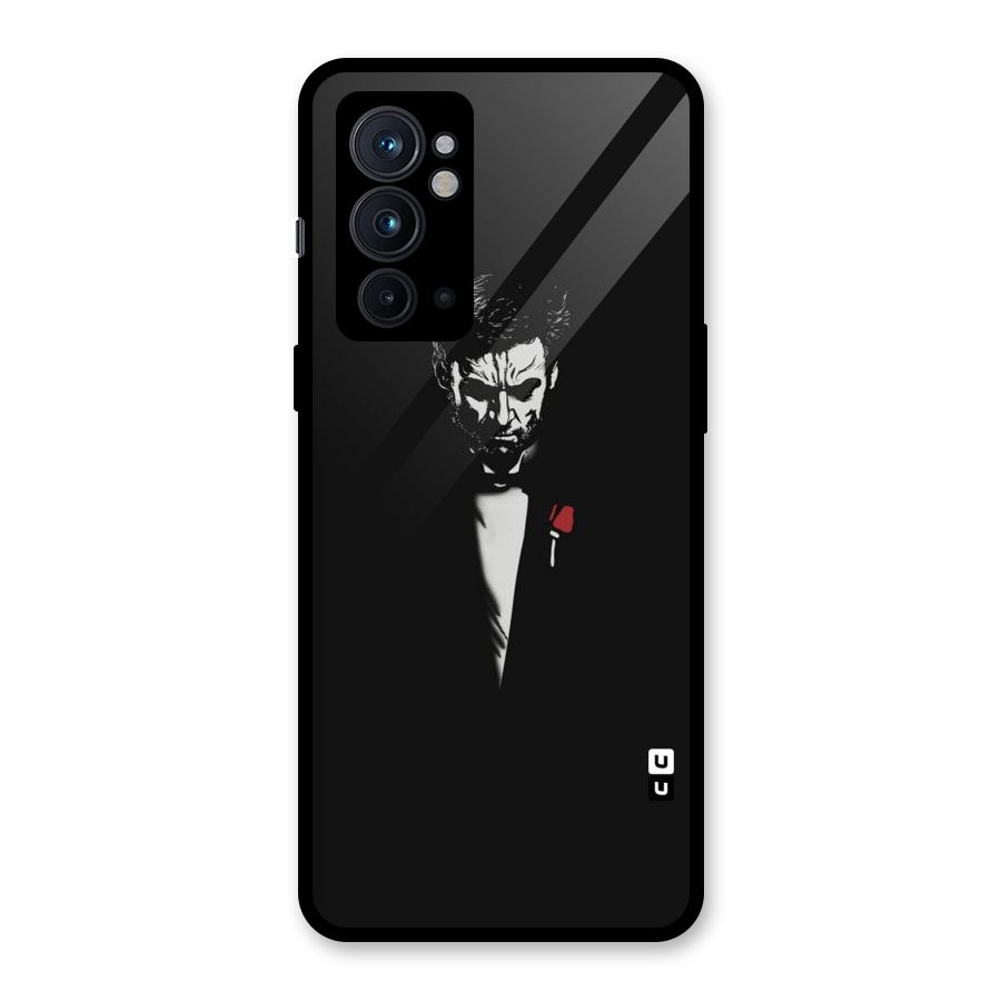 Rose Man Glass Back Case for OnePlus 9RT 5G