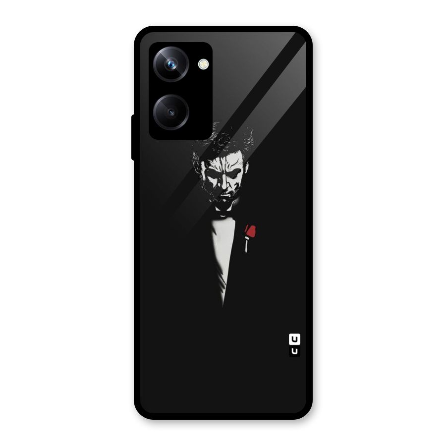 Rose Man Glass Back Case for Realme 10 Pro