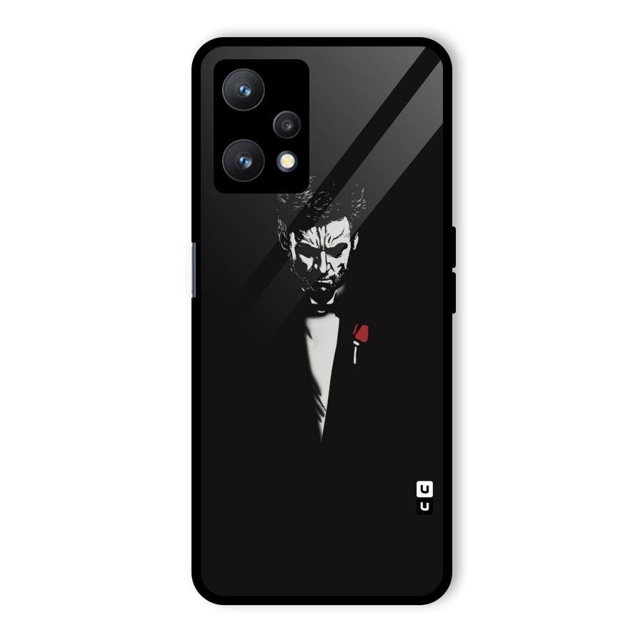 Rose Man Glass Back Case for Realme 9 Pro 5G