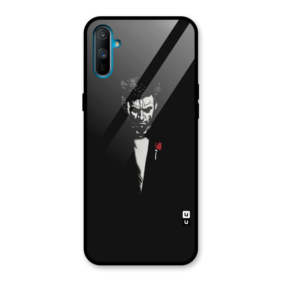 Rose Man Glass Back Case for Realme C3