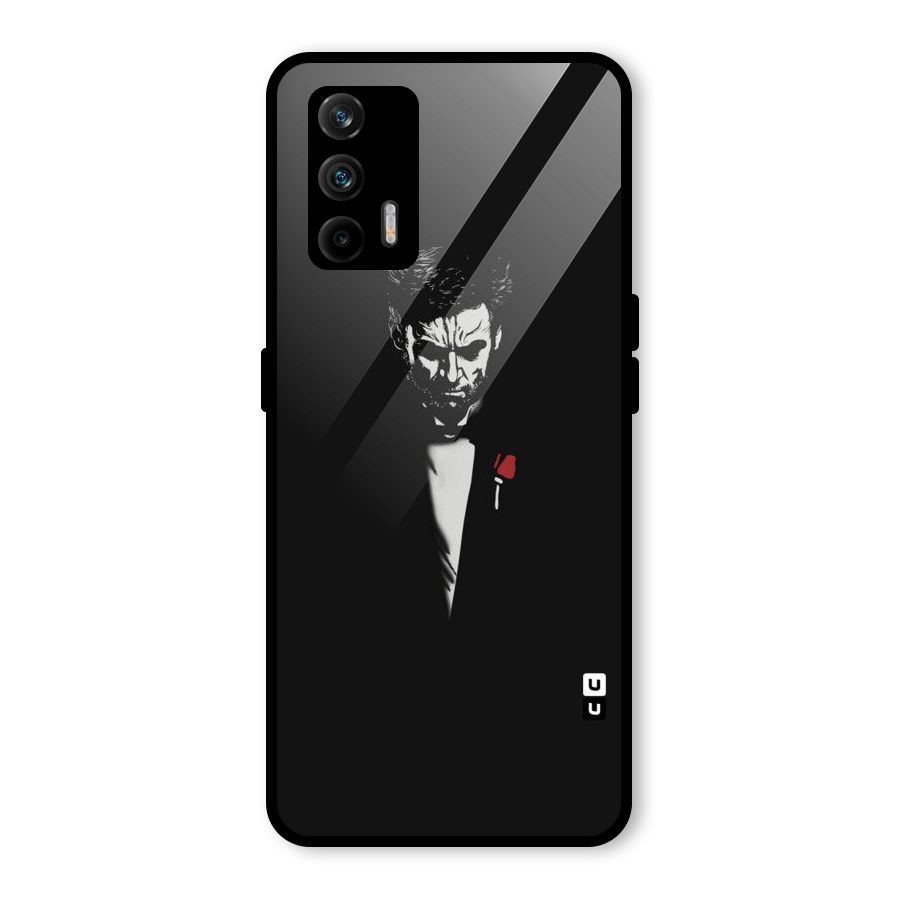 Rose Man Glass Back Case for Realme GT 5G