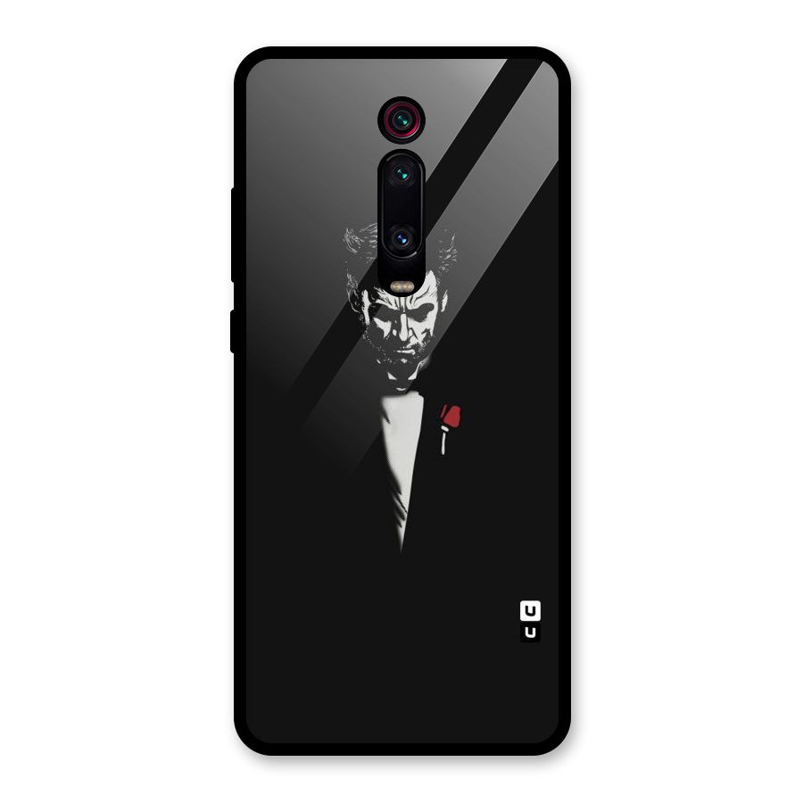 Rose Man Glass Back Case for Redmi K20