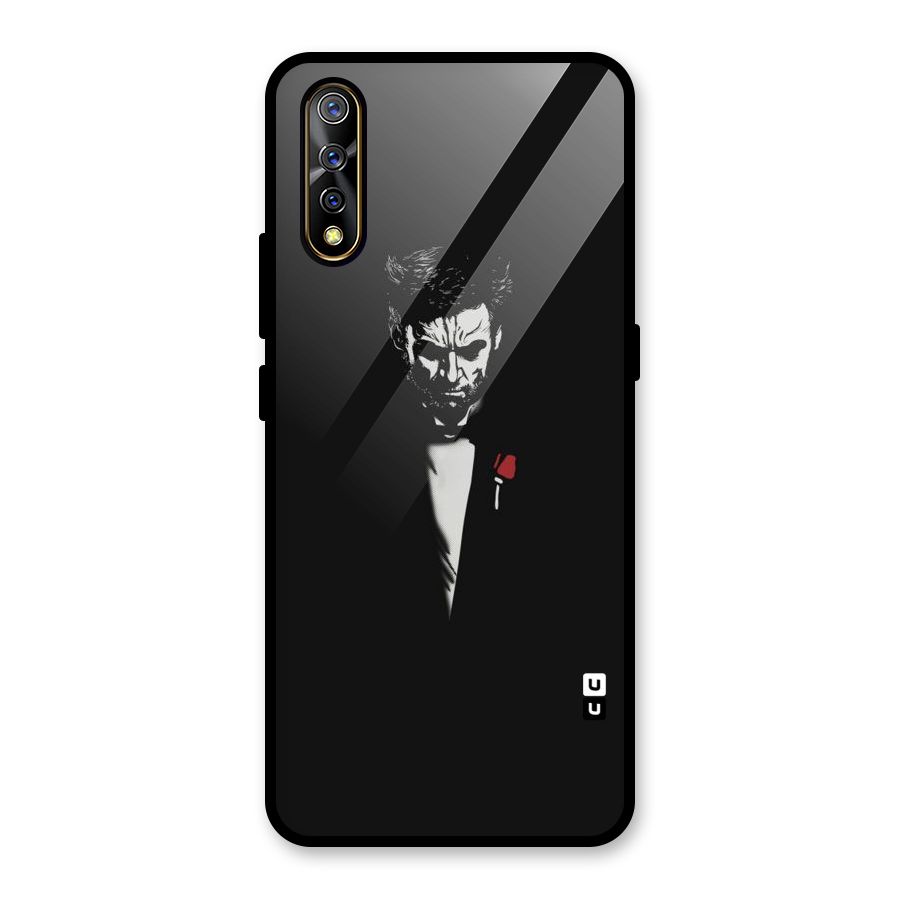 Rose Man Glass Back Case for Vivo S1