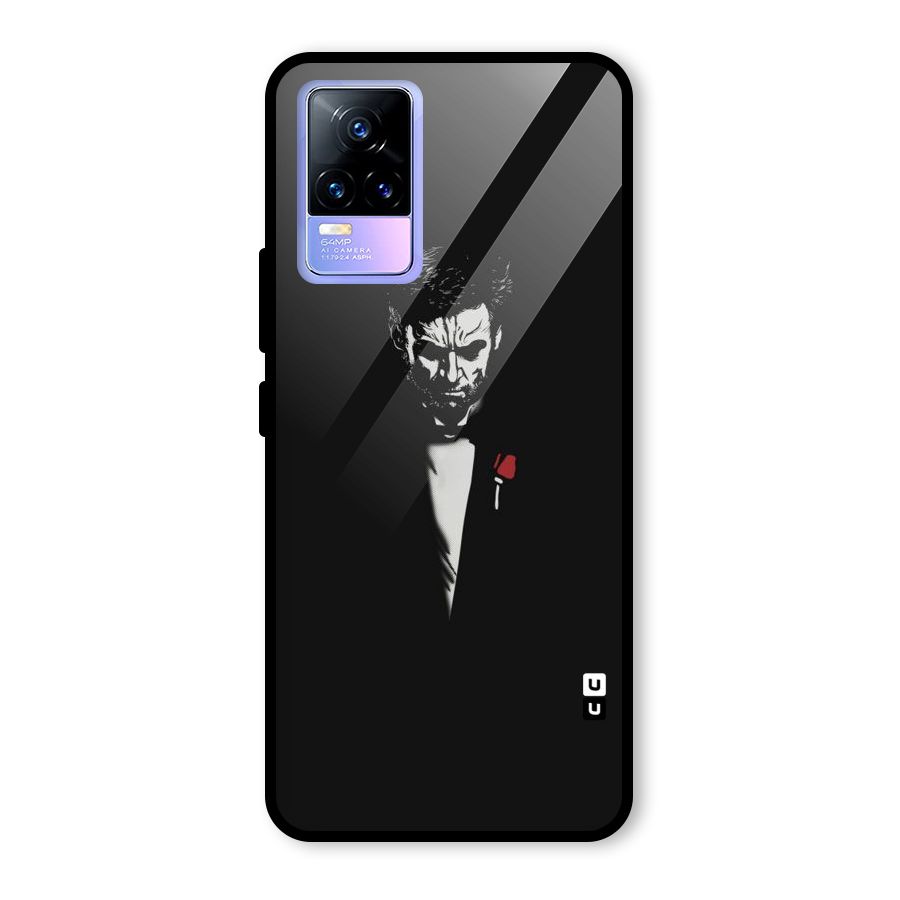 Rose Man Glass Back Case for Vivo Y73