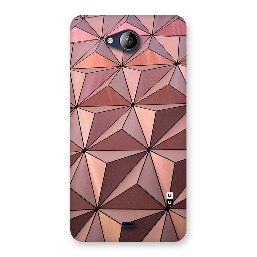 Rosegold Abstract Shapes Back Case for Canvas Play Q355