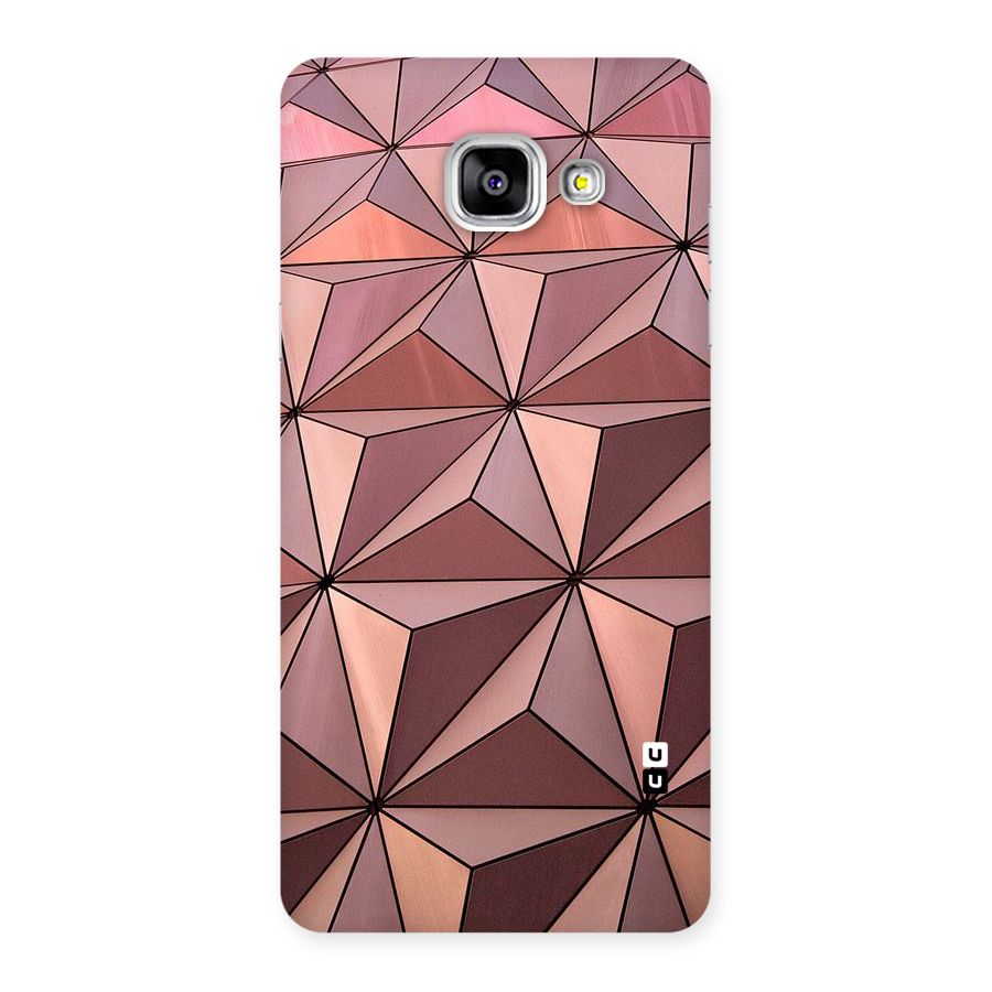 Rosegold Abstract Shapes Back Case for Galaxy A5 2016