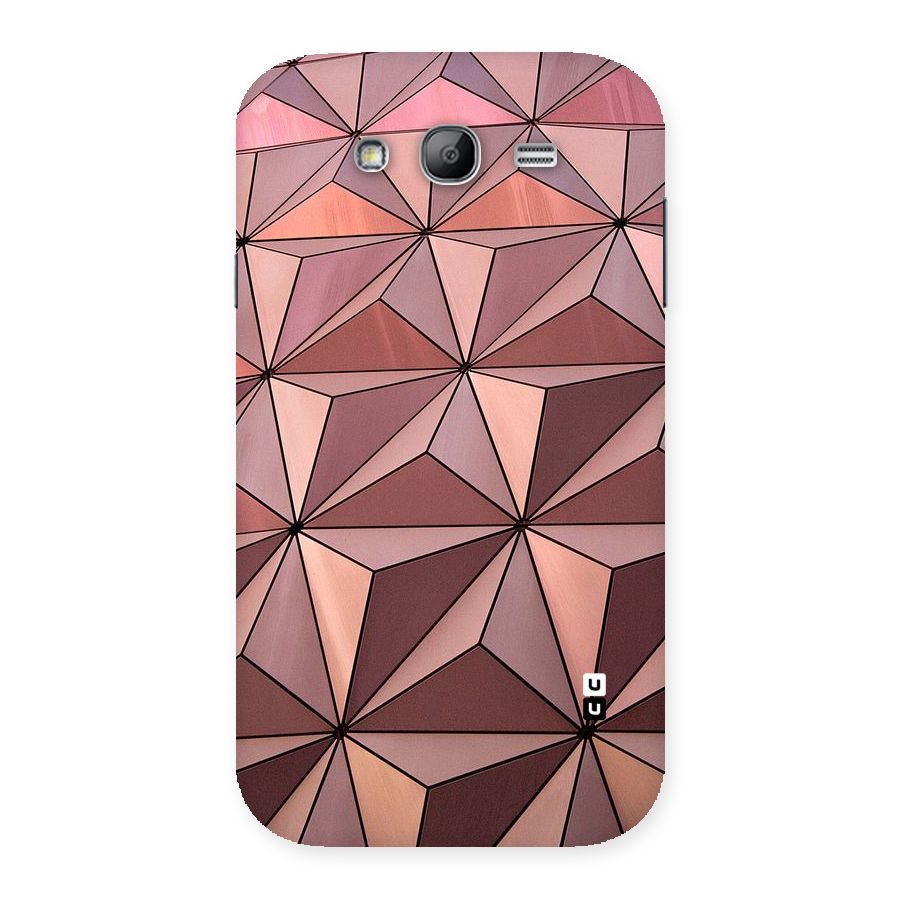 Rosegold Abstract Shapes Back Case for Galaxy Grand Neo Plus