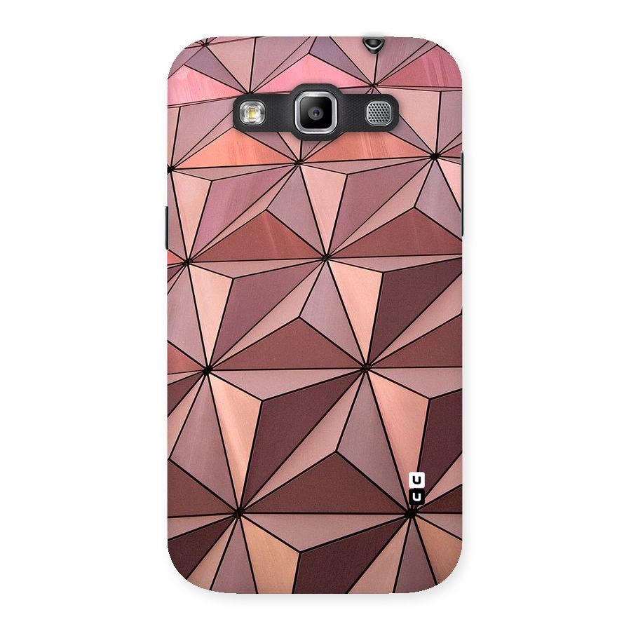 Rosegold Abstract Shapes Back Case for Galaxy Grand Quattro