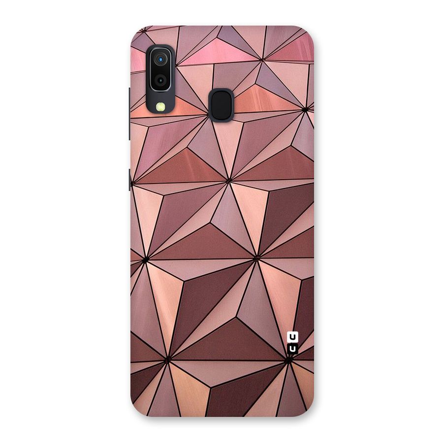 Rosegold Abstract Shapes Back Case for Galaxy M10s