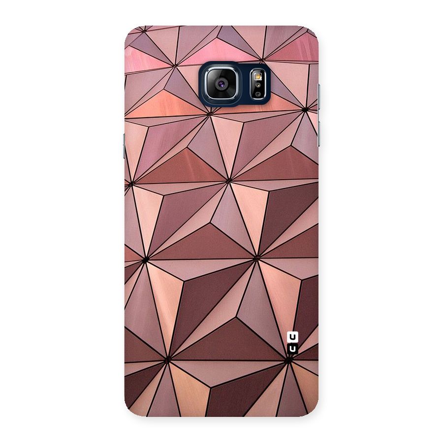 Rosegold Abstract Shapes Back Case for Galaxy Note 5