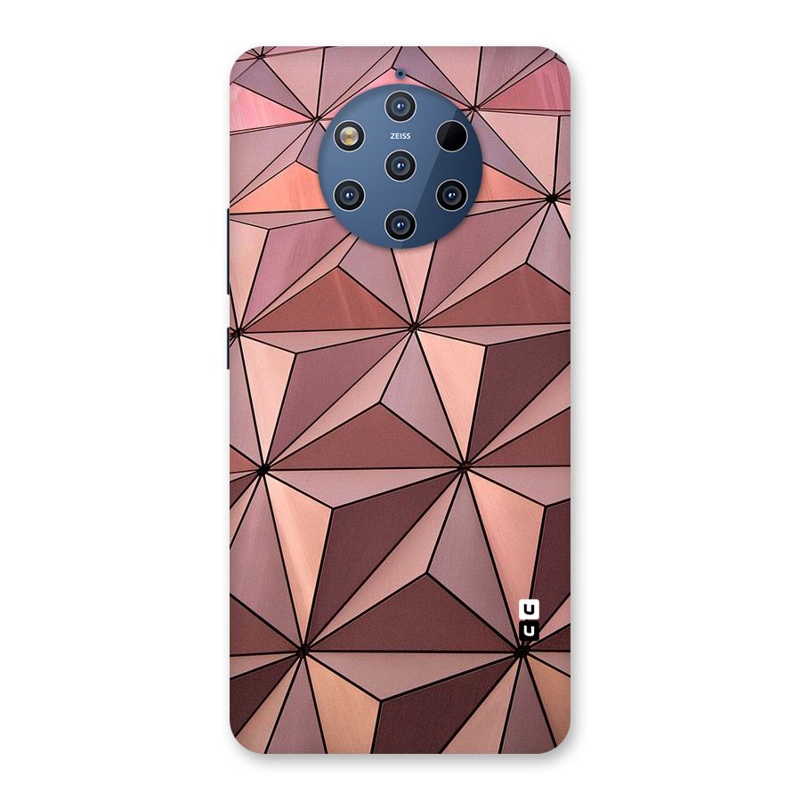Rosegold Abstract Shapes Back Case for Nokia 9 PureView