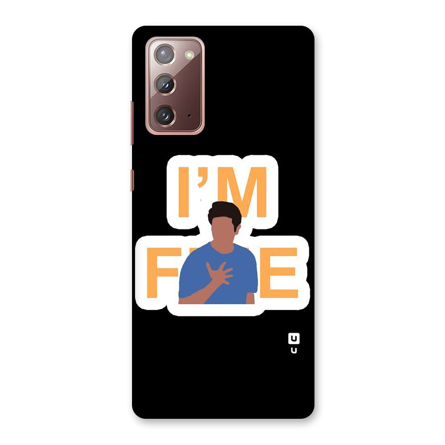 Ross is Fine Back Case for Galaxy Note 20
