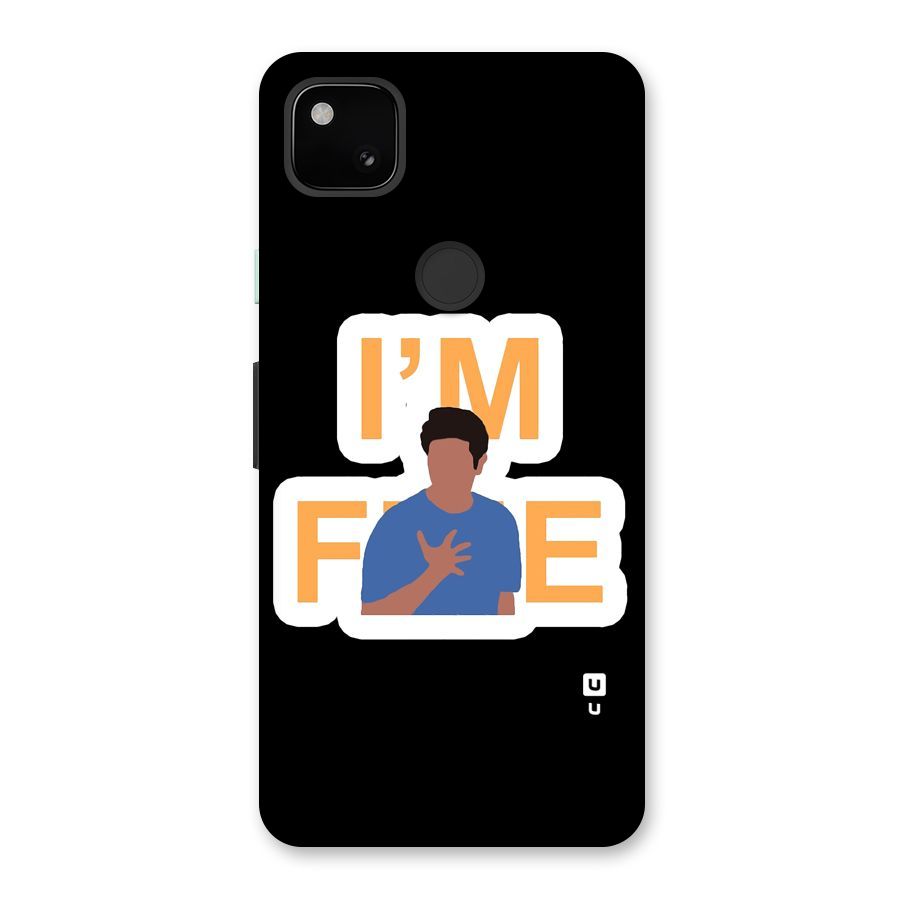 Ross is Fine Back Case for Google Pixel 4a