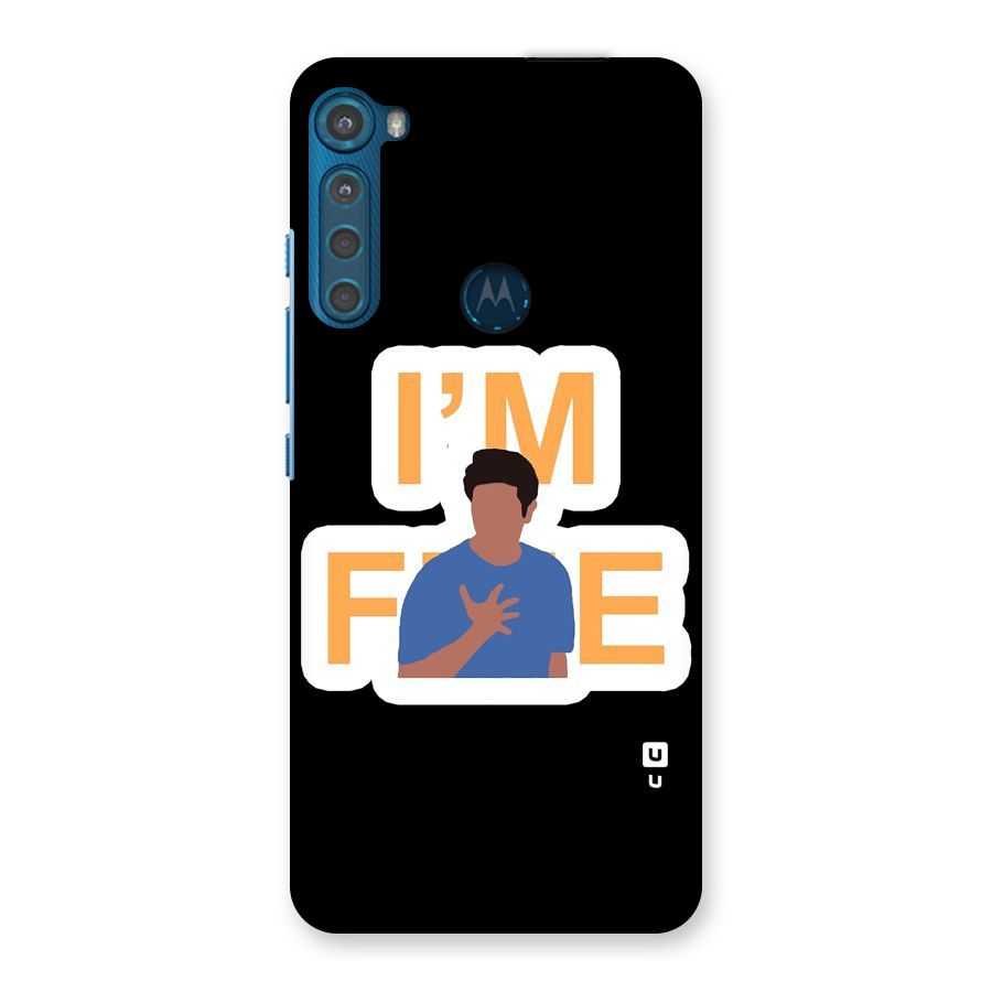Ross is Fine Back Case for Motorola One Fusion Plus