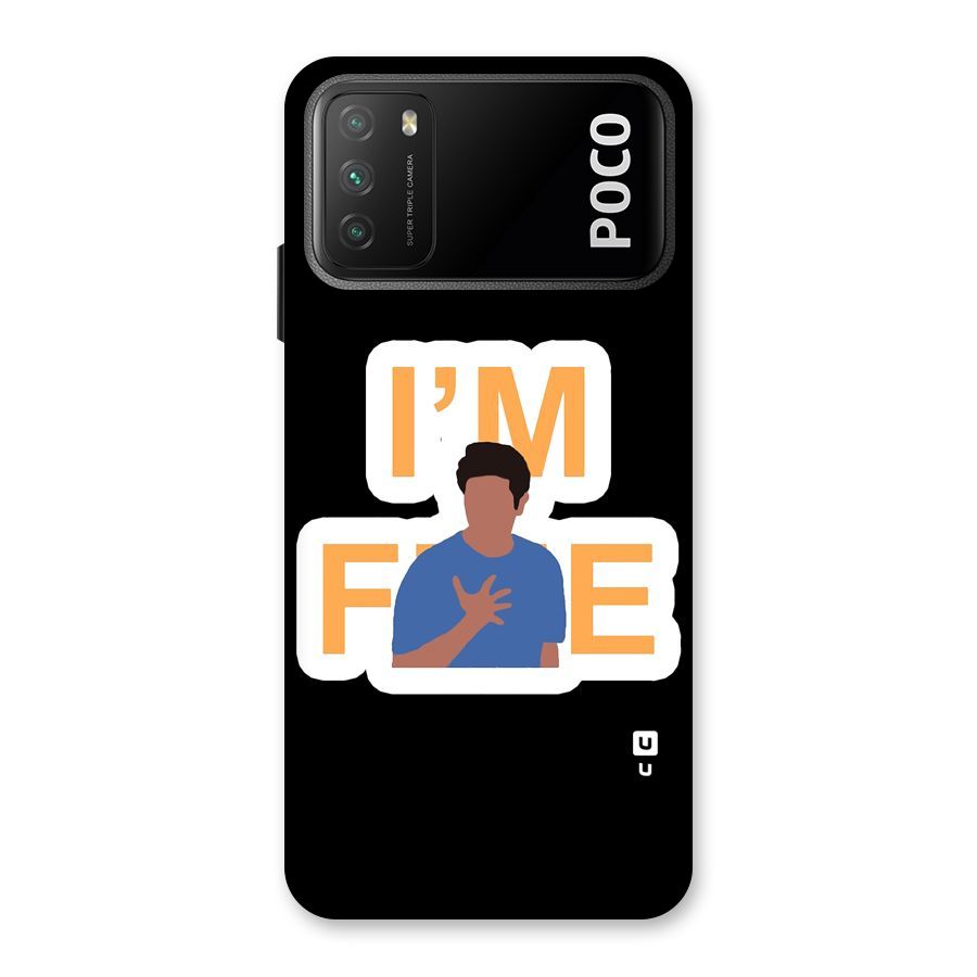 Ross is Fine Back Case for Poco M3