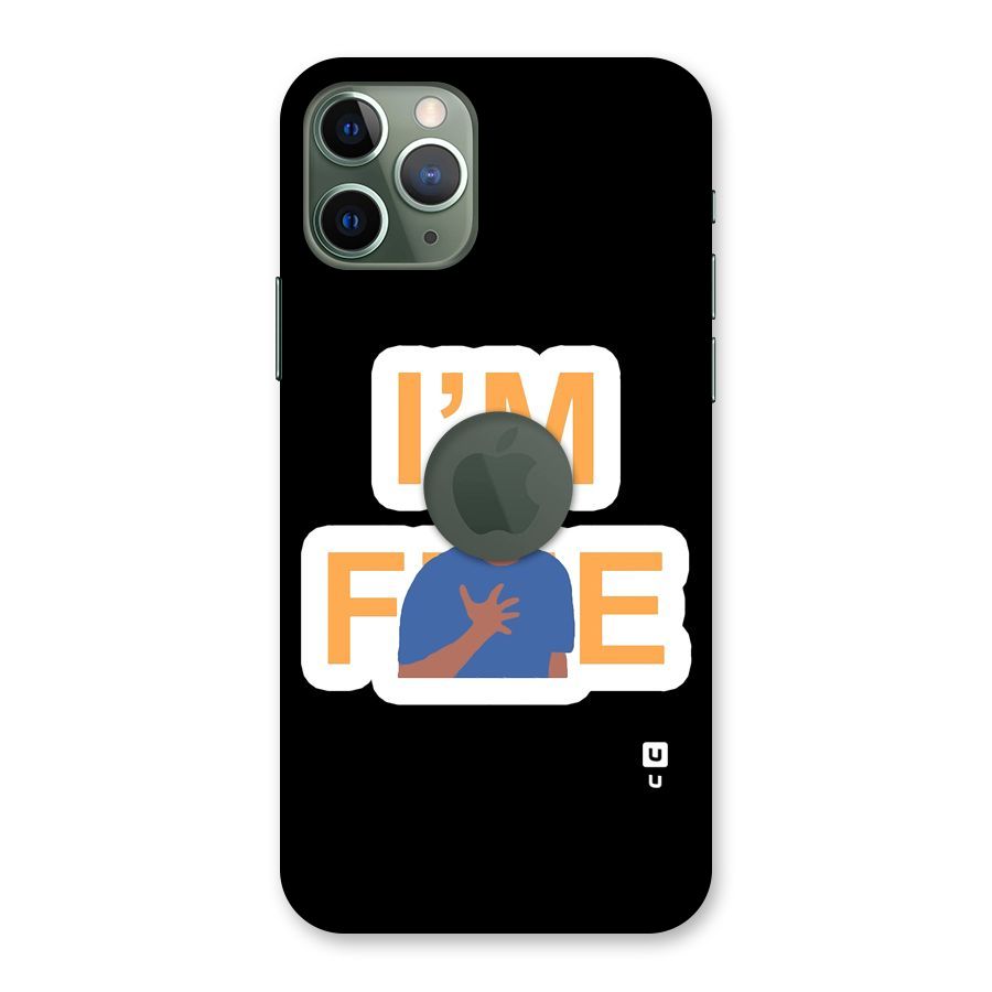 Ross is Fine Back Case for iPhone 11 Pro Logo  Cut
