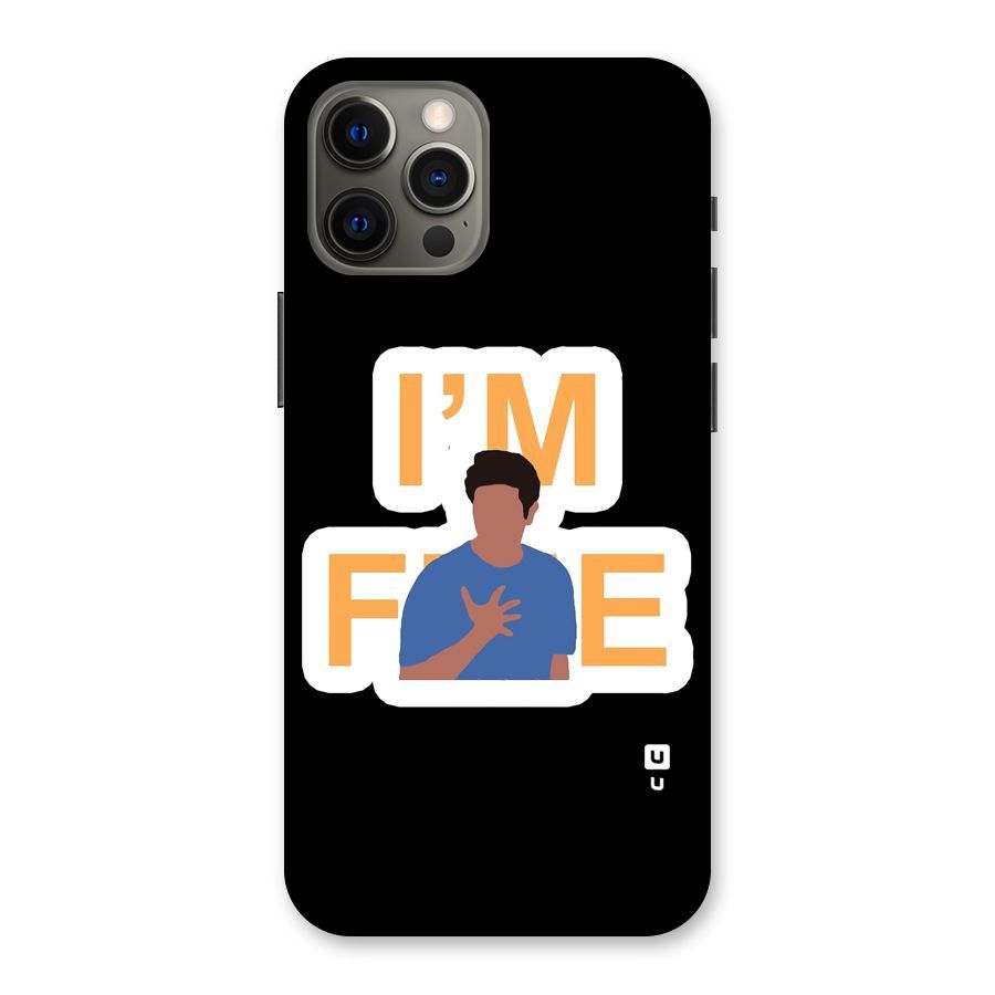Ross is Fine Back Case for iPhone 12 Pro Max