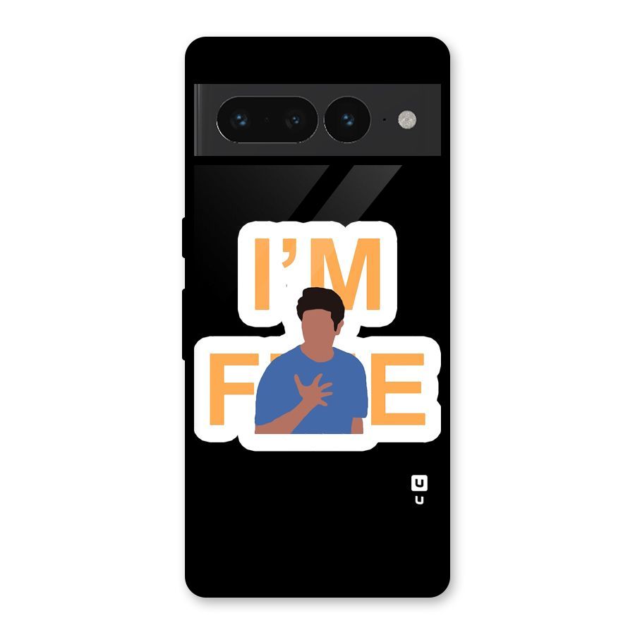 Ross is Fine Glass Back Case for Google Pixel 7 Pro