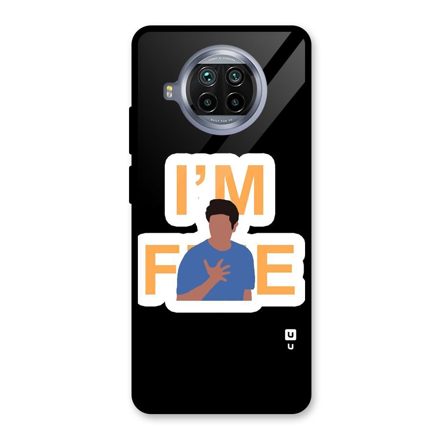 Ross is Fine Glass Back Case for Mi 10i