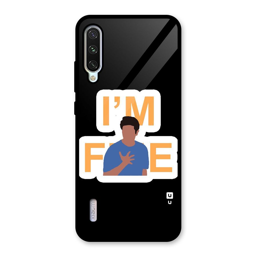 Ross is Fine Glass Back Case for Mi A3