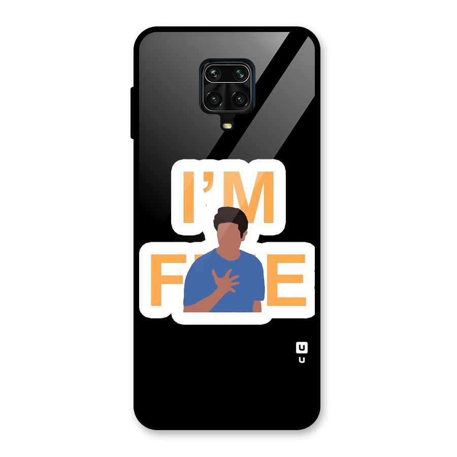 Ross is Fine Glass Back Case for Poco M2 Pro