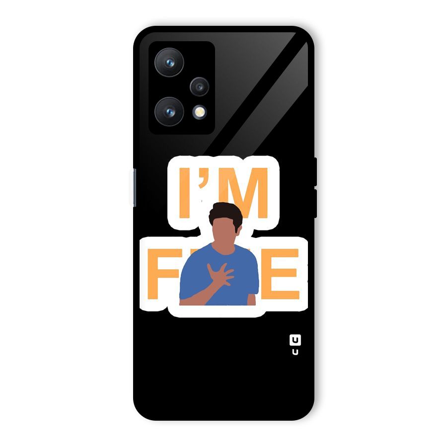 Ross is Fine Glass Back Case for Realme 9 Pro 5G