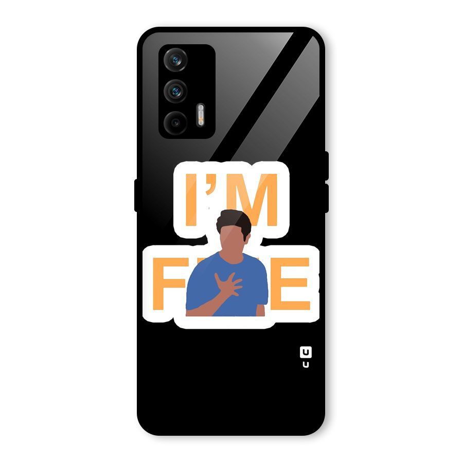 Ross is Fine Glass Back Case for Realme GT 5G