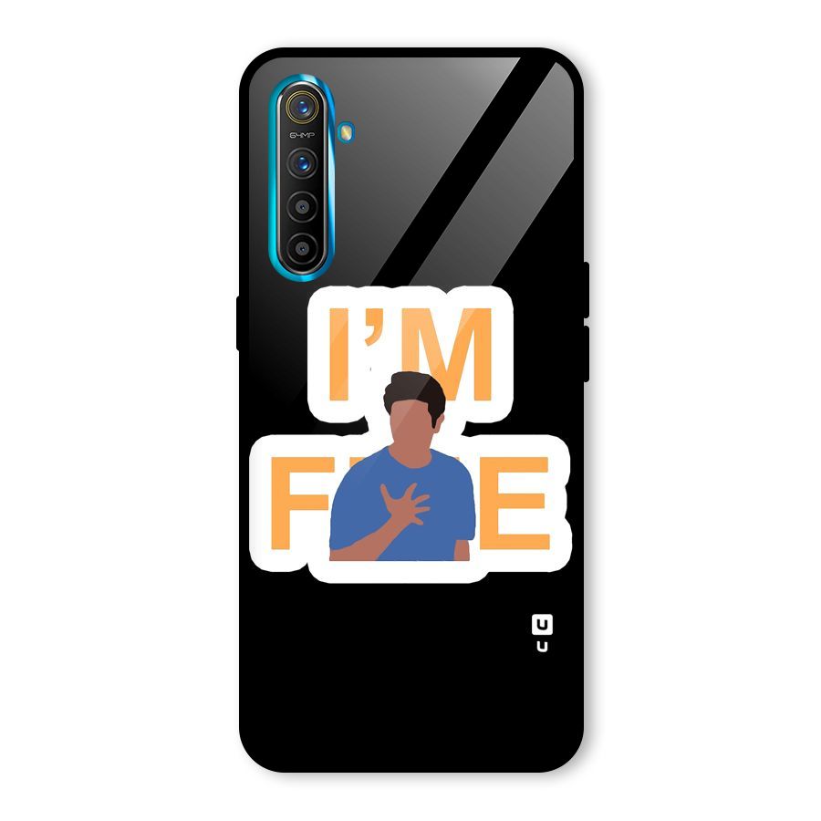 Ross is Fine Glass Back Case for Realme X2