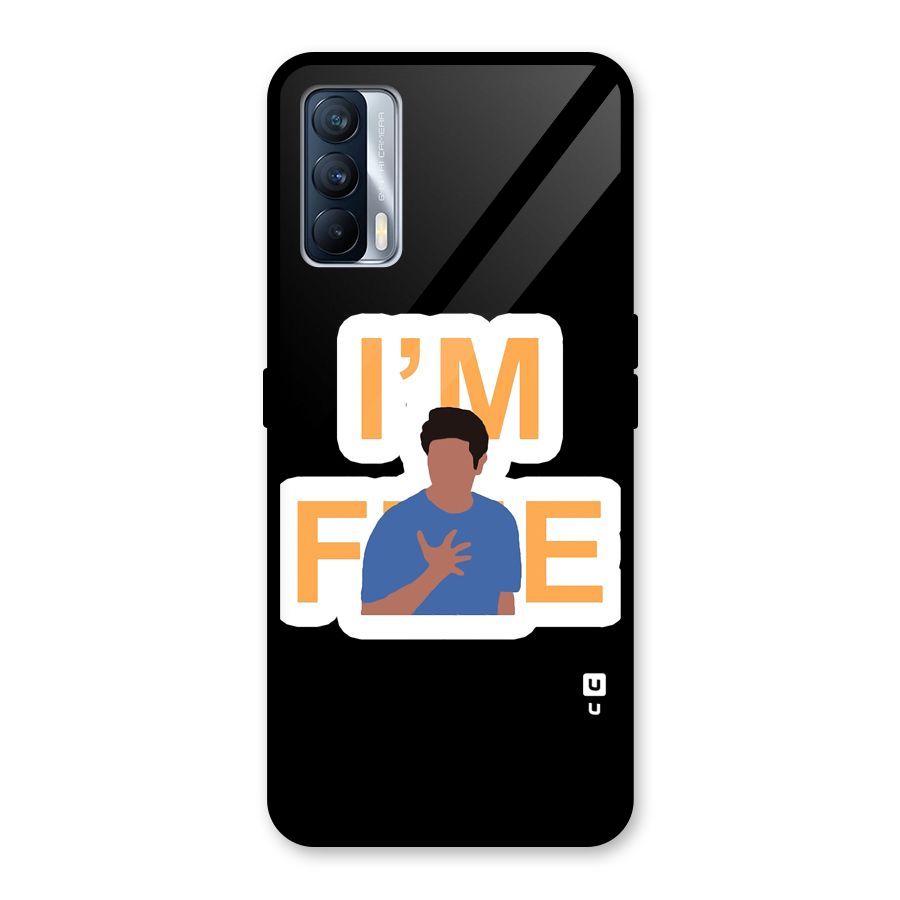 Ross is Fine Glass Back Case for Realme X7
