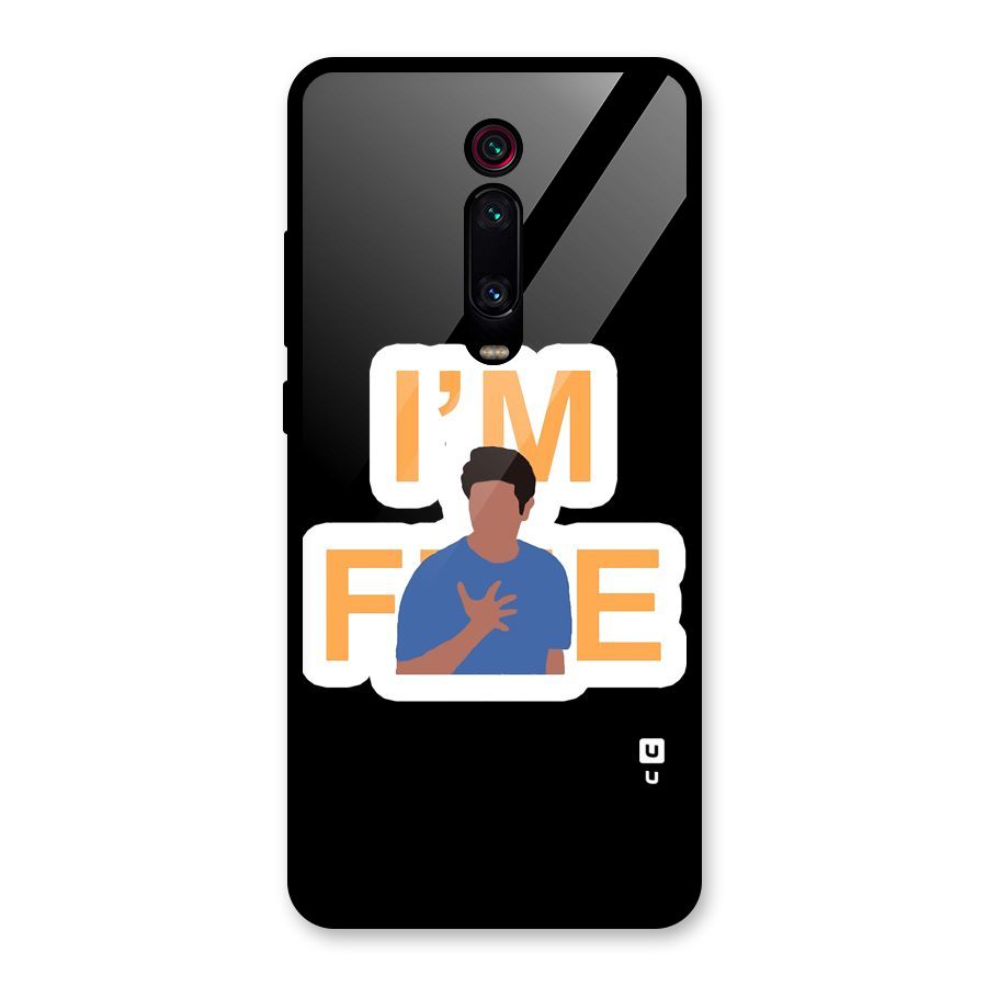 Ross is Fine Glass Back Case for Redmi K20