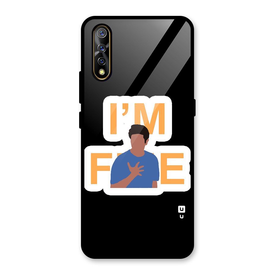 Ross is Fine Glass Back Case for Vivo S1
