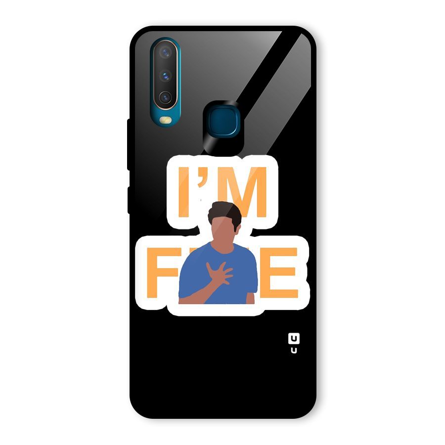 Ross is Fine Glass Back Case for Vivo U10