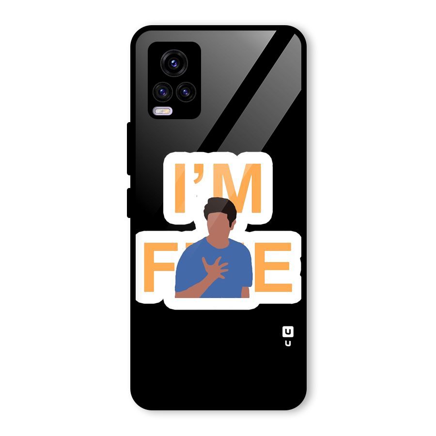 Ross is Fine Glass Back Case for Vivo V20