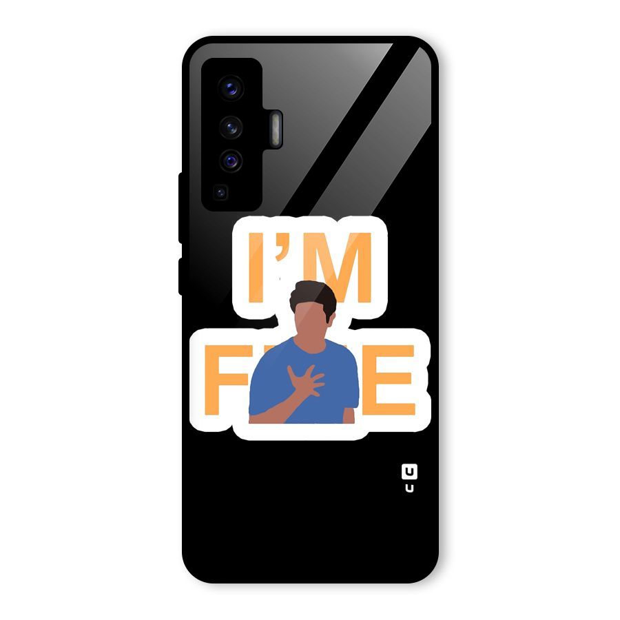 Ross is Fine Glass Back Case for Vivo X50